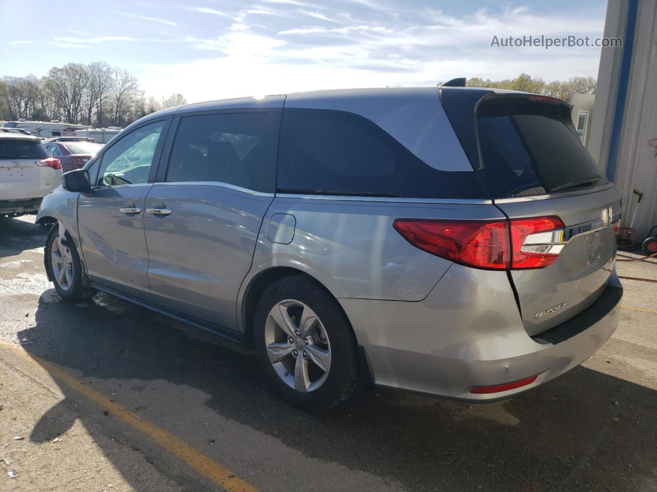 2019 Honda Odyssey Exl Silver vin: 5FNRL6H73KB090316