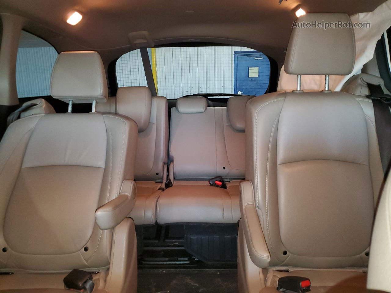 2019 Honda Odyssey Exl White vin: 5FNRL6H73KB111679