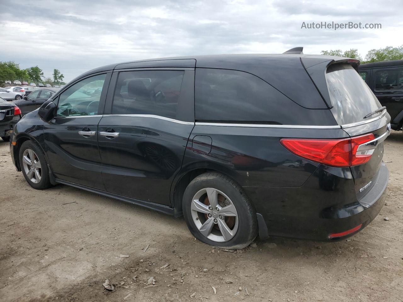 2019 Honda Odyssey Exl Black vin: 5FNRL6H73KB116249