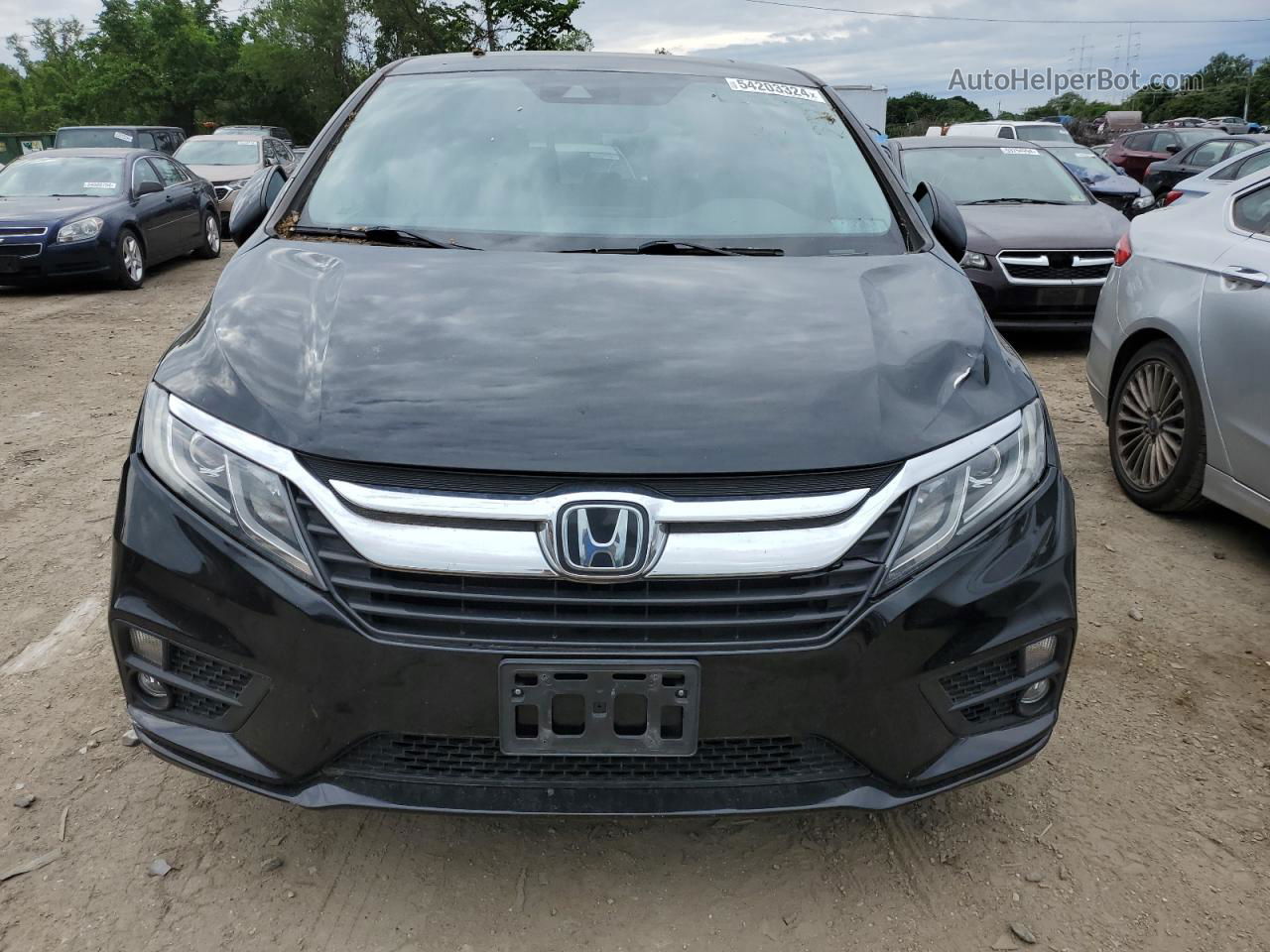 2019 Honda Odyssey Exl Black vin: 5FNRL6H73KB116249