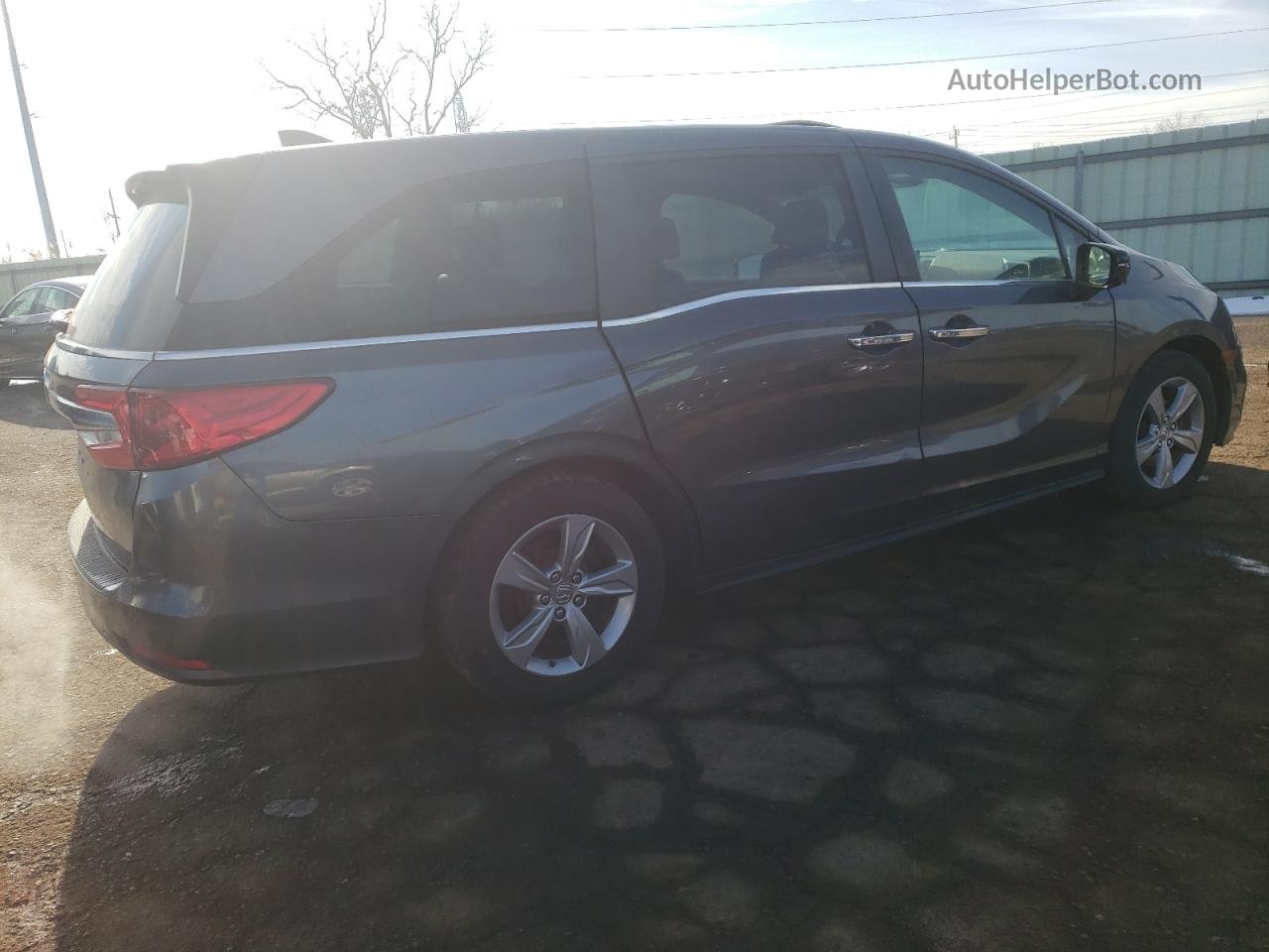 2020 Honda Odyssey Exl Gray vin: 5FNRL6H73LB003600