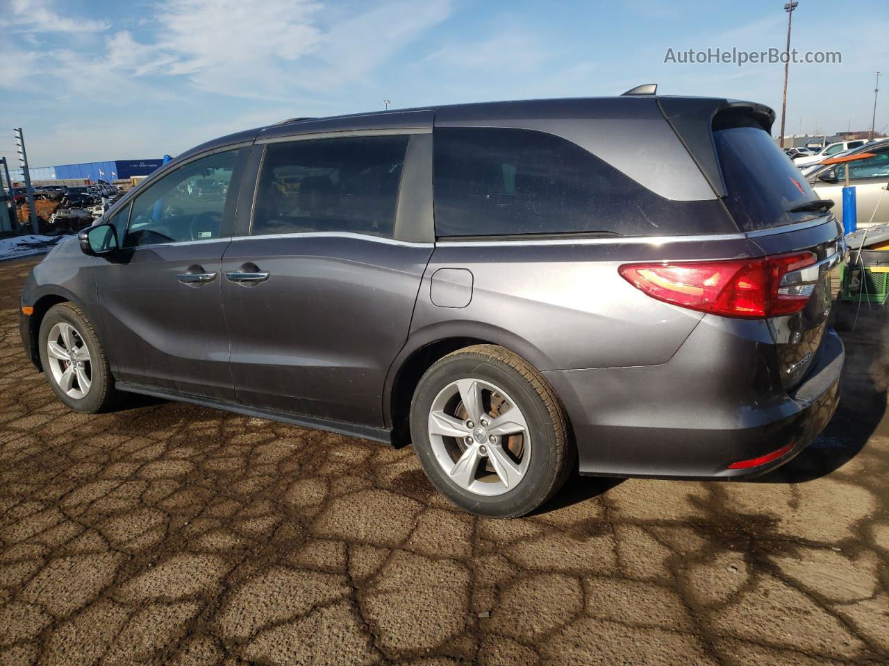 2020 Honda Odyssey Exl Gray vin: 5FNRL6H73LB003600