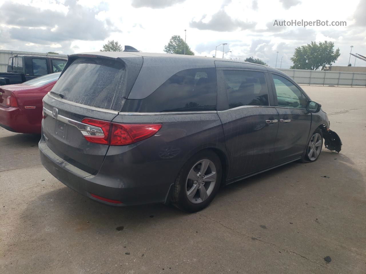 2020 Honda Odyssey Exl Серый vin: 5FNRL6H73LB017500