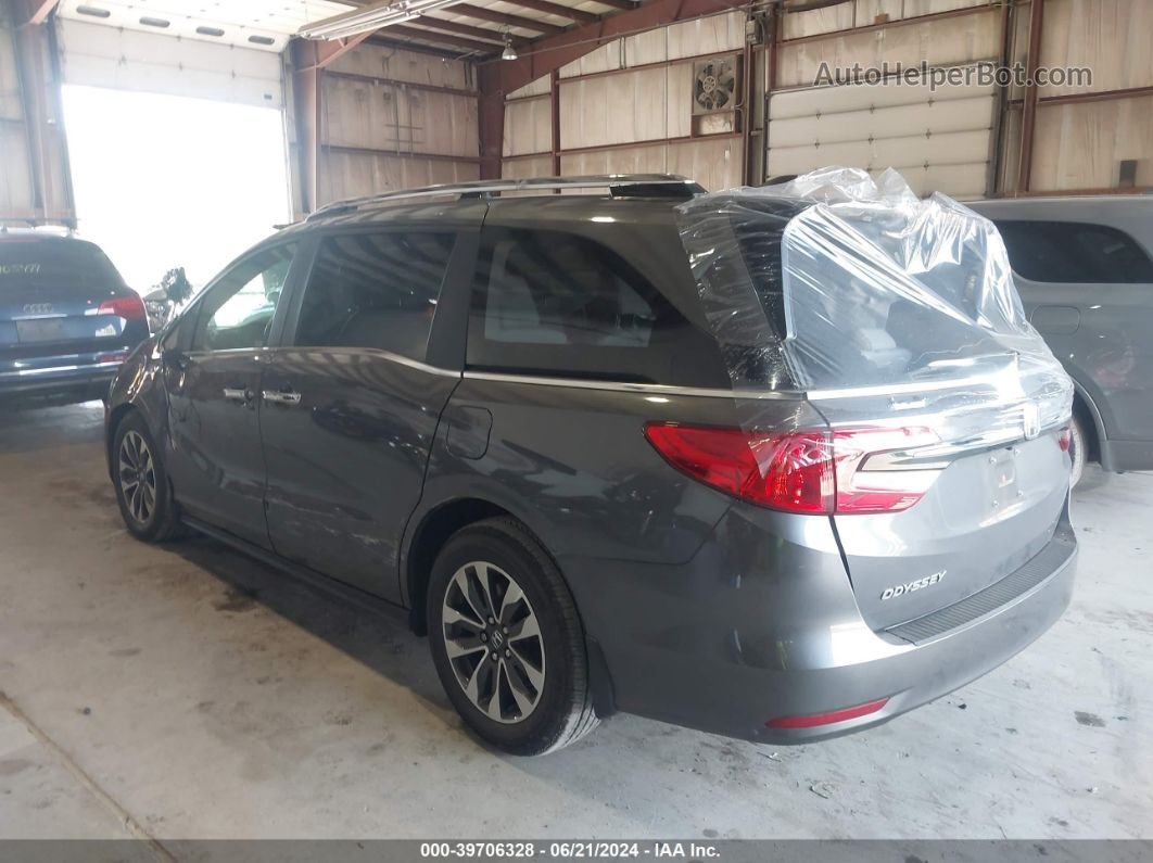 2021 Honda Odyssey Ex-l Gray vin: 5FNRL6H73MB008541