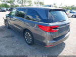 2021 Honda Odyssey Ex-l Gray vin: 5FNRL6H73MB008586