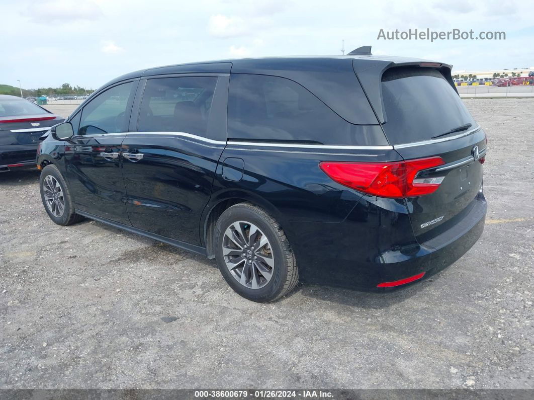 2021 Honda Odyssey Ex-l Black vin: 5FNRL6H73MB011231