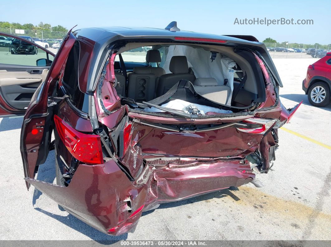 2021 Honda Odyssey Ex-l Red vin: 5FNRL6H73MB012640