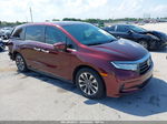 2021 Honda Odyssey Ex-l Red vin: 5FNRL6H73MB012640