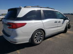 2021 Honda Odyssey Exl White vin: 5FNRL6H73MB014128