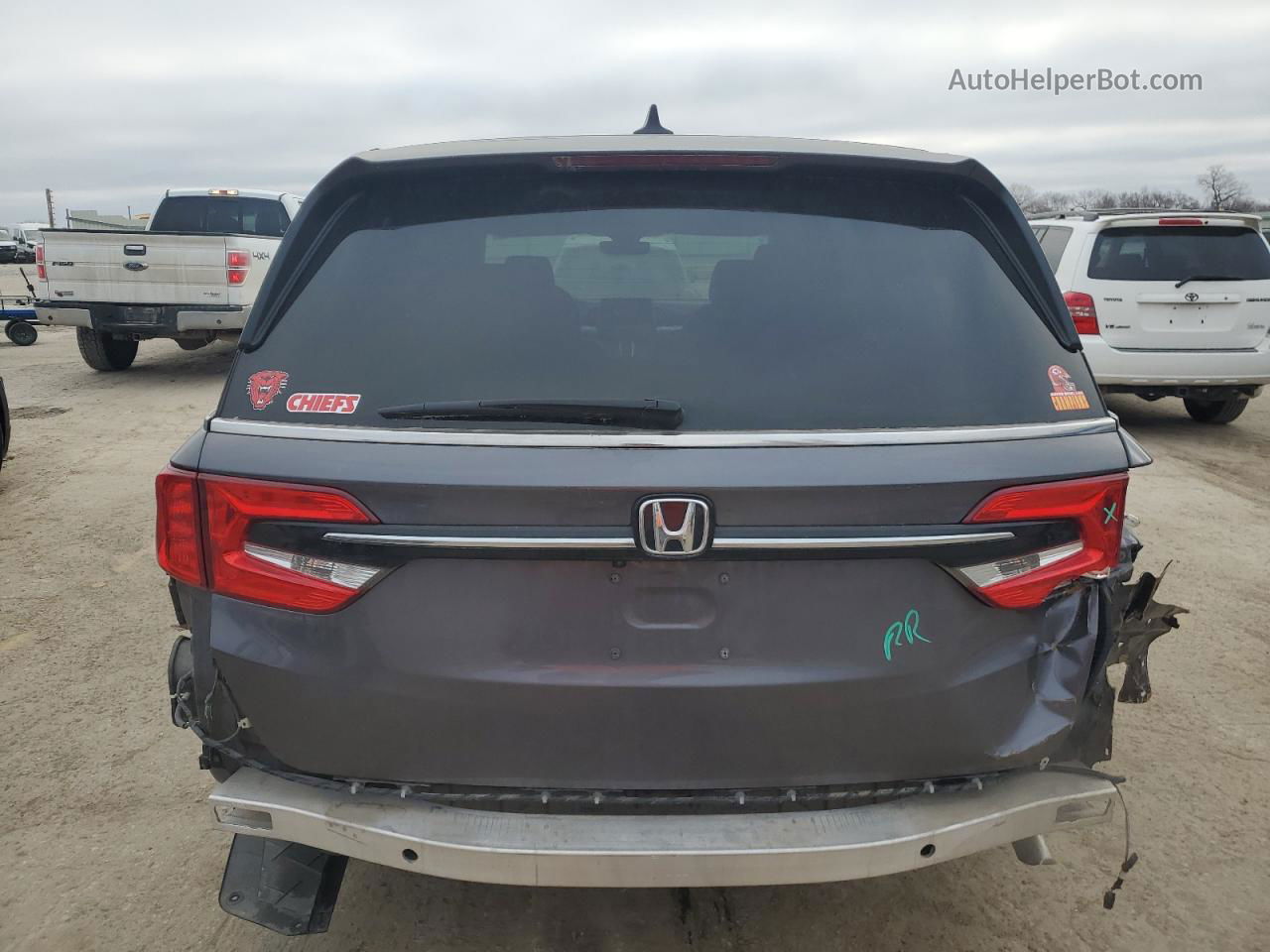 2021 Honda Odyssey Exl Charcoal vin: 5FNRL6H73MB021581