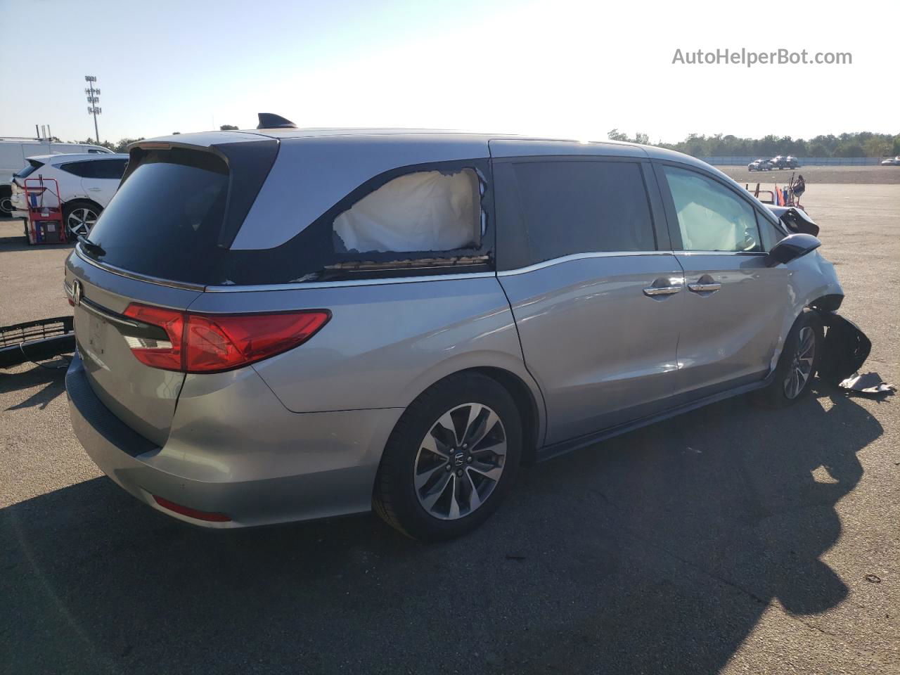 2021 Honda Odyssey Exl Silver vin: 5FNRL6H73MB042463