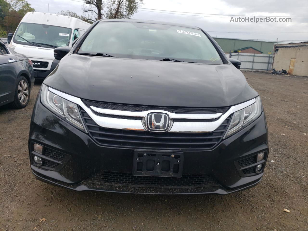 2019 Honda Odyssey Exl Black vin: 5FNRL6H74KB014507