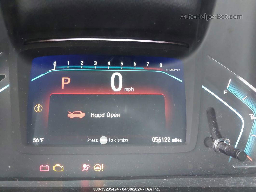 2019 Honda Odyssey Ex-l Gray vin: 5FNRL6H74KB025345