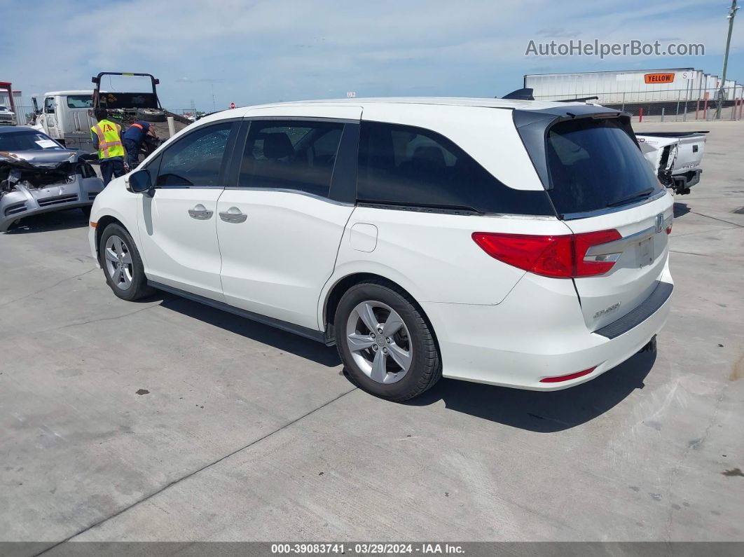 2019 Honda Odyssey Ex-l White vin: 5FNRL6H74KB032988