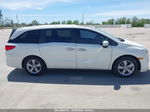 2019 Honda Odyssey Ex-l White vin: 5FNRL6H74KB032988