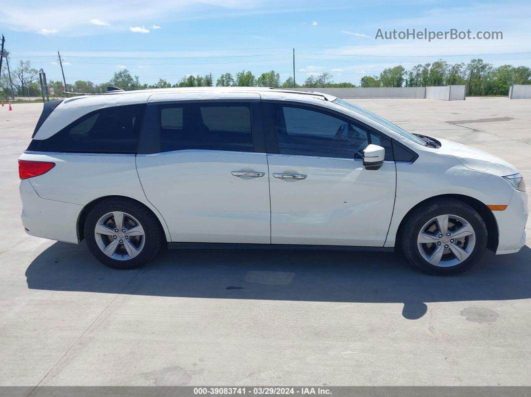 2019 Honda Odyssey Ex-l White vin: 5FNRL6H74KB032988