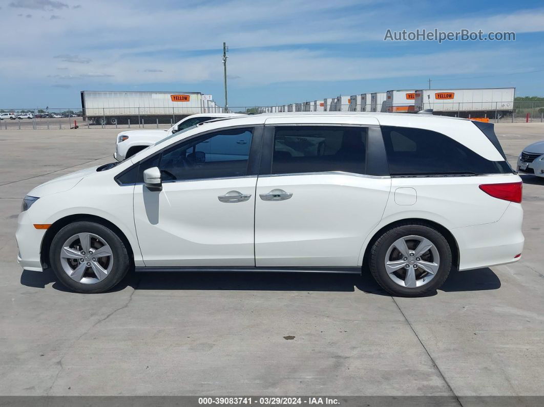 2019 Honda Odyssey Ex-l White vin: 5FNRL6H74KB032988