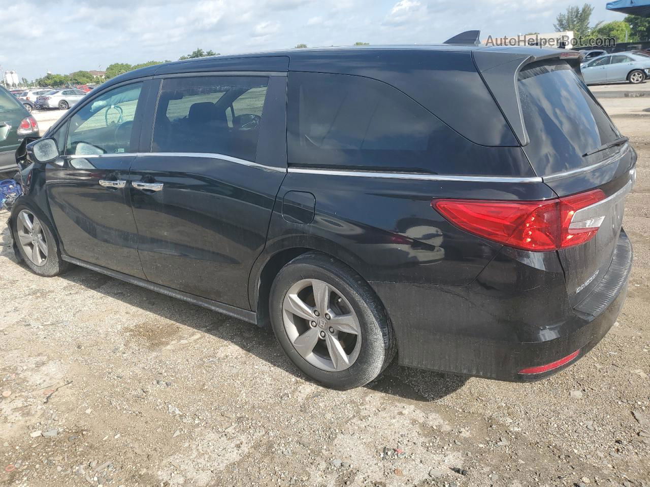 2019 Honda Odyssey Exl Black vin: 5FNRL6H74KB081091