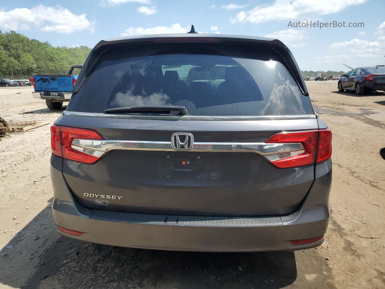 2020 Honda Odyssey Exl Gray vin: 5FNRL6H74LB014606