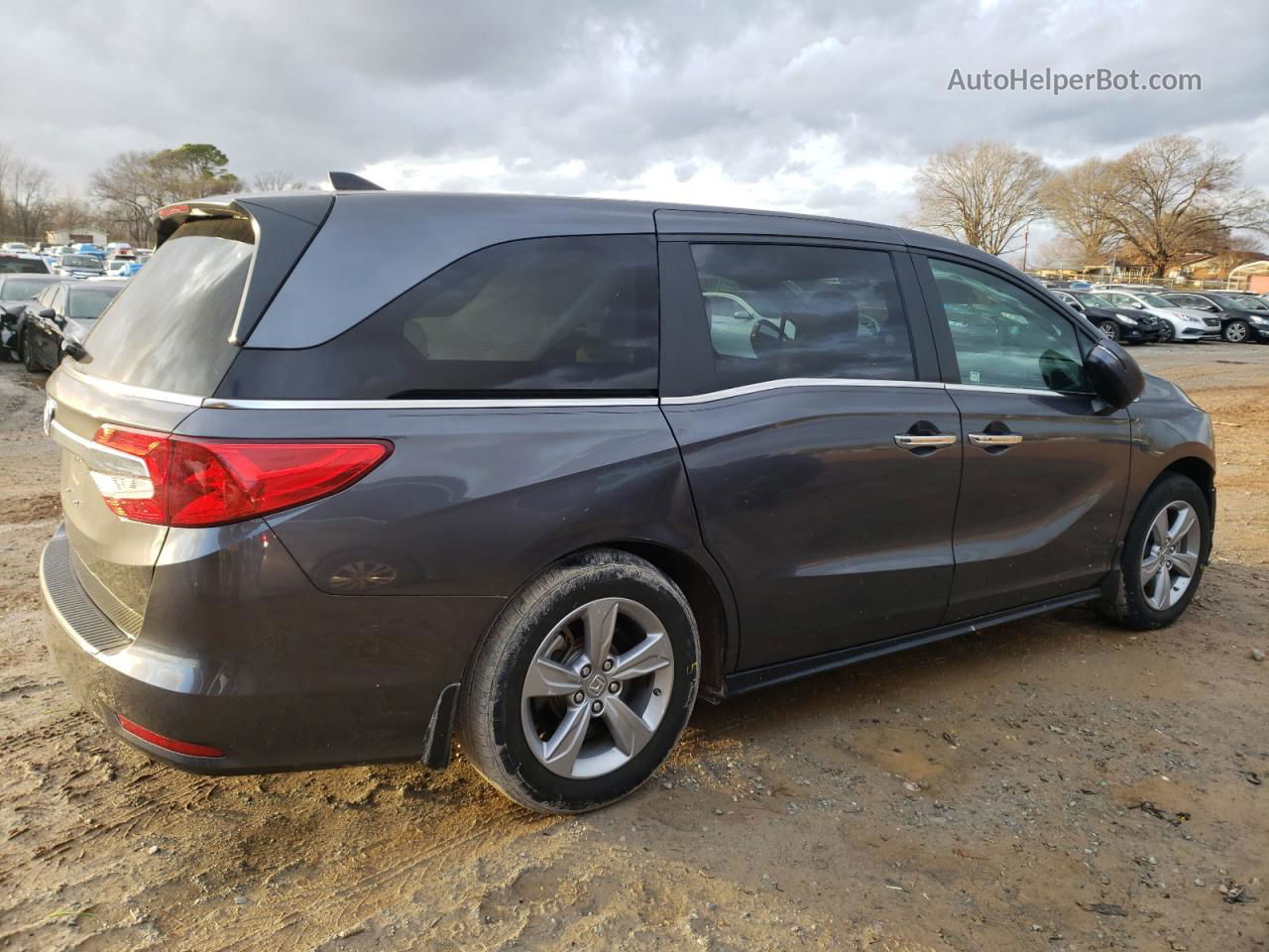 2020 Honda Odyssey Exl Gray vin: 5FNRL6H74LB039747