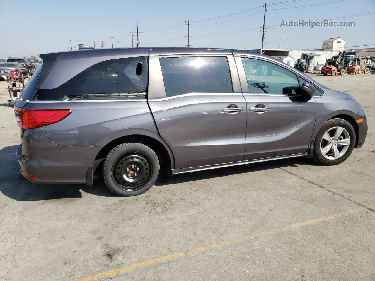 2020 Honda Odyssey Exl Gray vin: 5FNRL6H74LB068052