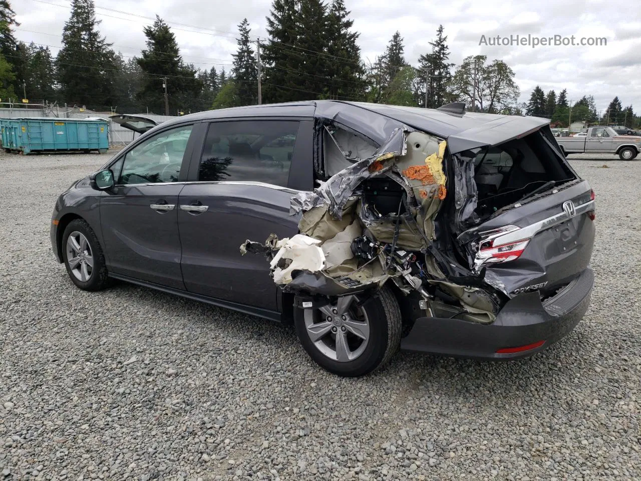 2020 Honda Odyssey Exl Silver vin: 5FNRL6H74LB068679