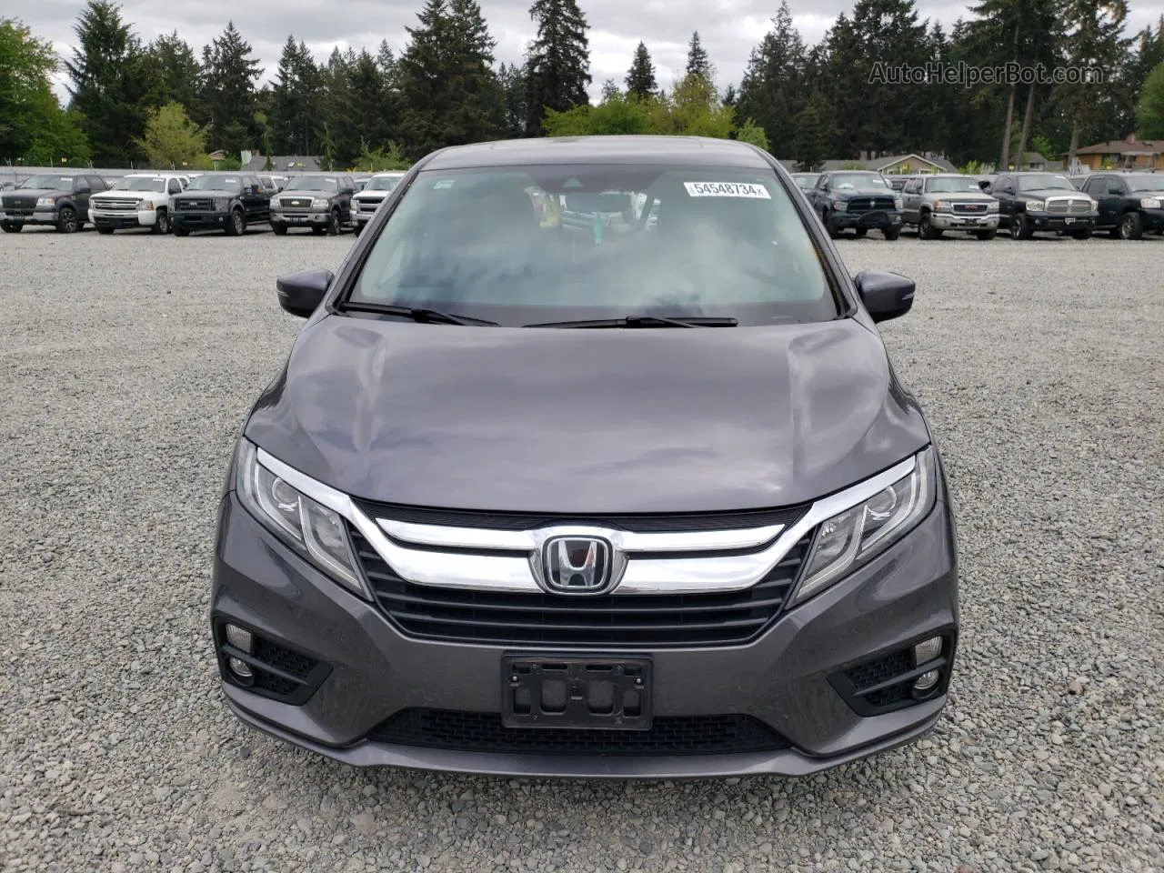 2020 Honda Odyssey Exl Silver vin: 5FNRL6H74LB068679