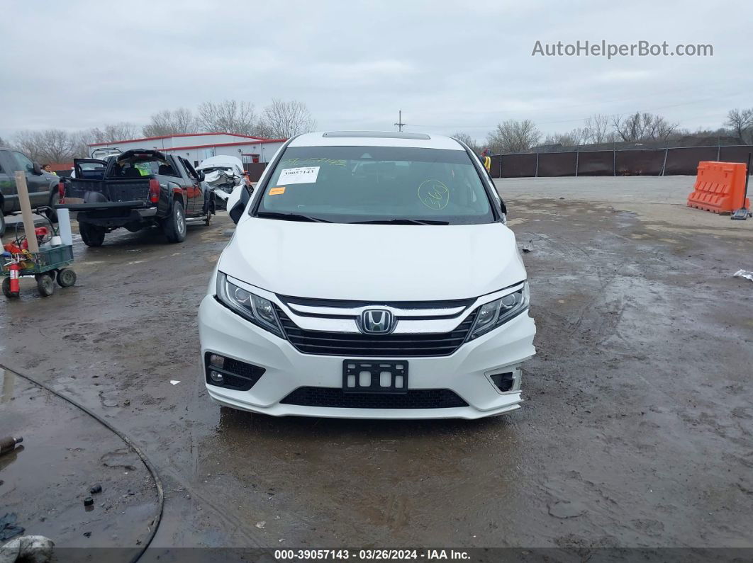 2020 Honda Odyssey Ex-l/ex-l W/navi   Res White vin: 5FNRL6H74LB074787