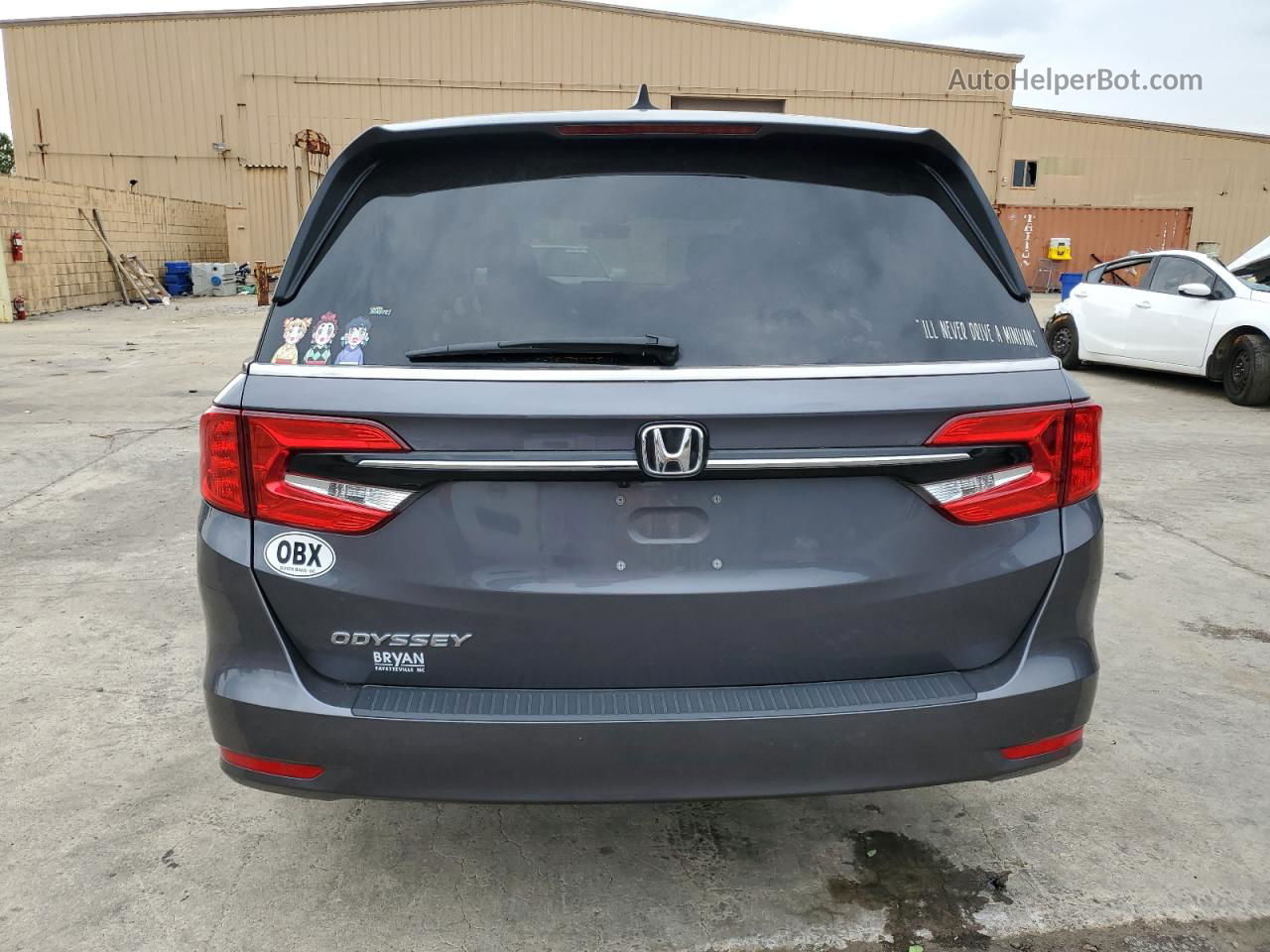 2021 Honda Odyssey Exl Gray vin: 5FNRL6H74MB034033