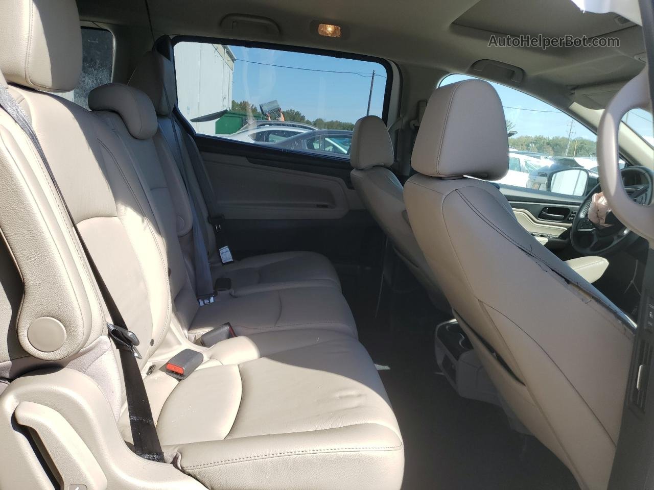 2021 Honda Odyssey Exl Белый vin: 5FNRL6H74MB035165