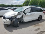 2021 Honda Odyssey Exl White vin: 5FNRL6H74MB035974