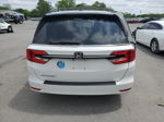 2021 Honda Odyssey Exl White vin: 5FNRL6H74MB035974