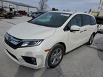 2019 Honda Odyssey Exl White vin: 5FNRL6H75KB061271