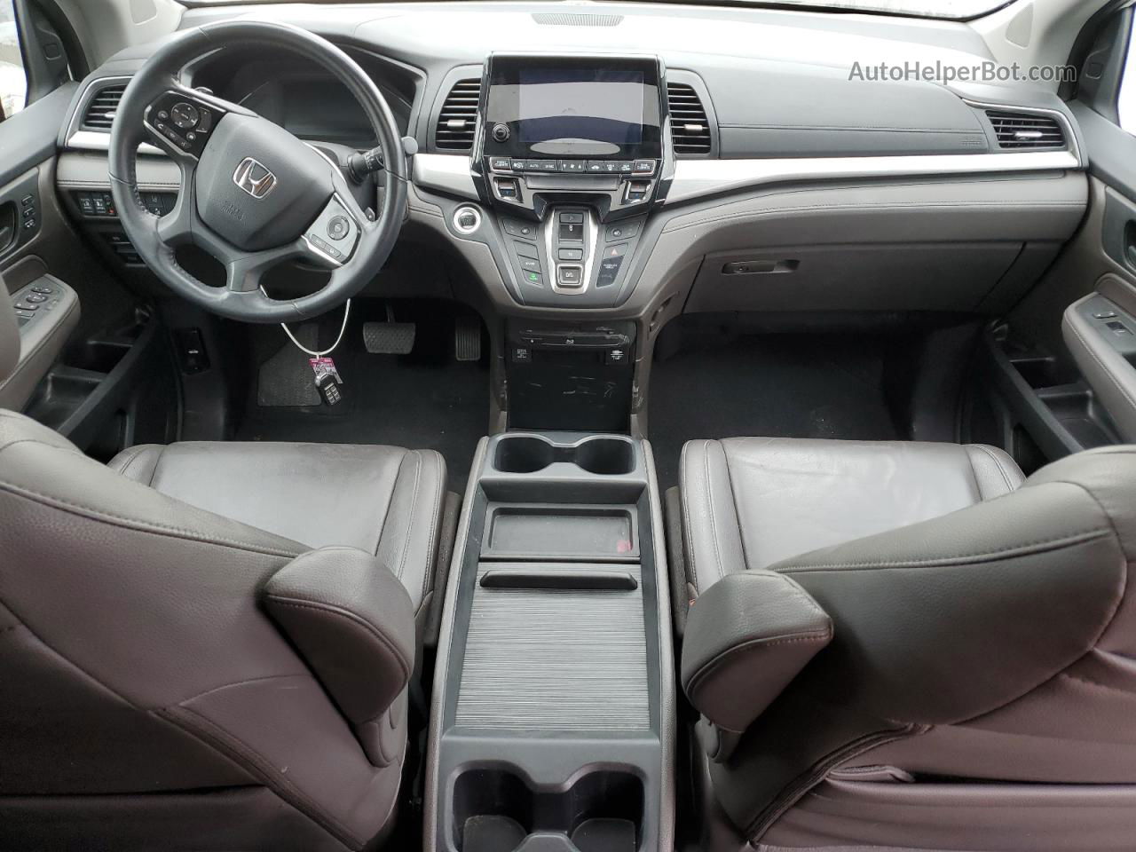 2019 Honda Odyssey Exl Белый vin: 5FNRL6H75KB065515