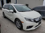 2019 Honda Odyssey Exl White vin: 5FNRL6H75KB065515