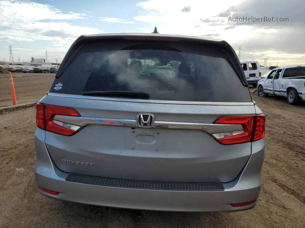 2019 Honda Odyssey Exl Silver vin: 5FNRL6H75KB106127