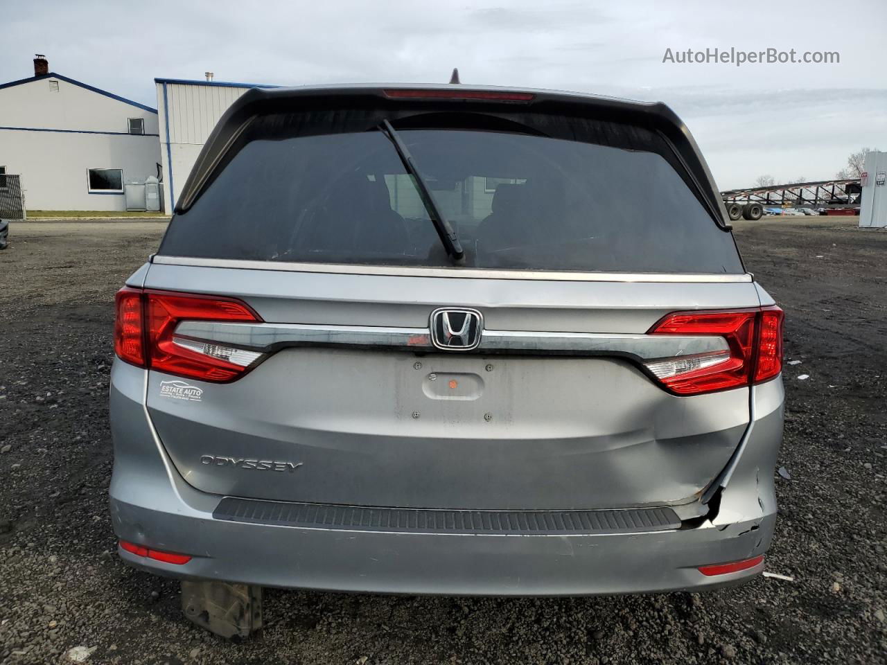 2019 Honda Odyssey Exl Серый vin: 5FNRL6H75KB129021