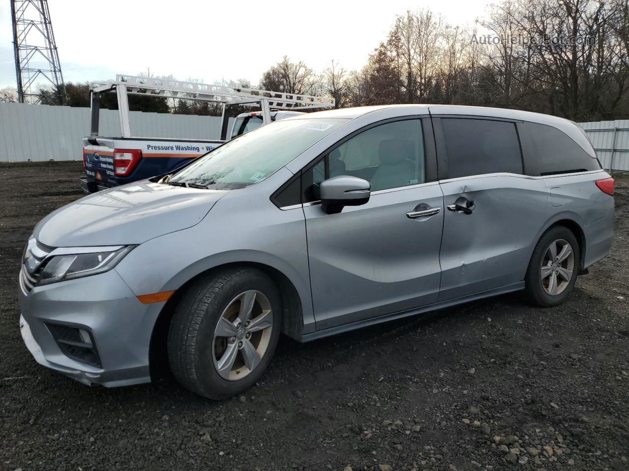 2019 Honda Odyssey Exl Gray vin: 5FNRL6H75KB129021