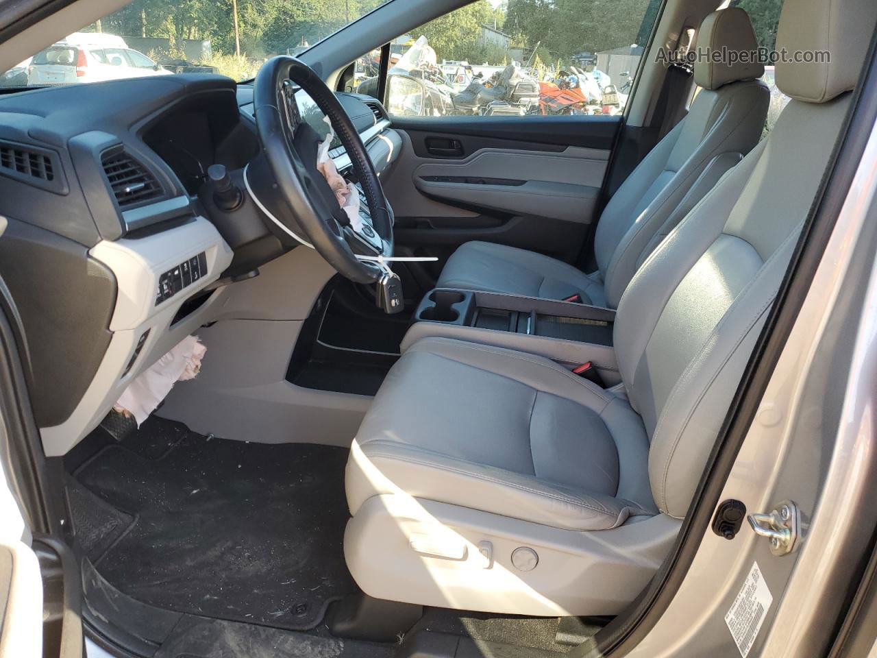 2020 Honda Odyssey Exl Silver vin: 5FNRL6H75LB004649