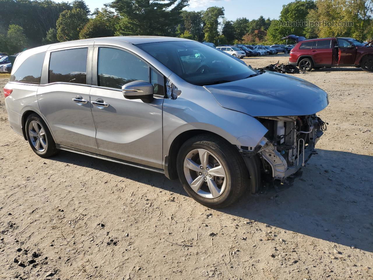 2020 Honda Odyssey Exl Silver vin: 5FNRL6H75LB004649