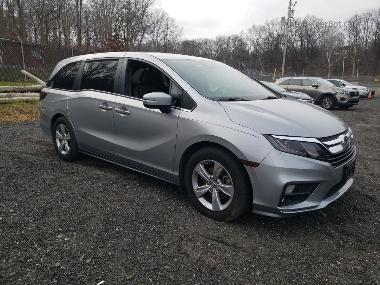 2020 Honda Odyssey Exl Gray vin: 5FNRL6H75LB005784