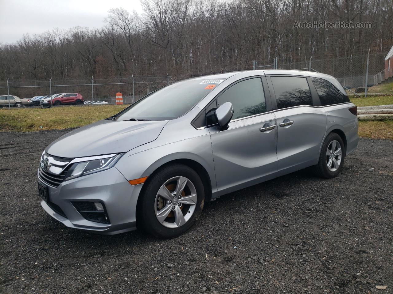 2020 Honda Odyssey Exl Gray vin: 5FNRL6H75LB005784