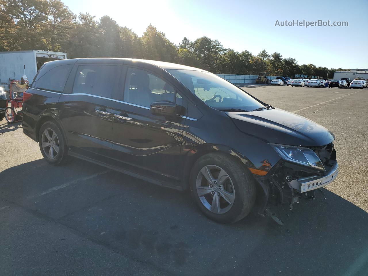 2020 Honda Odyssey Exl Black vin: 5FNRL6H75LB042642