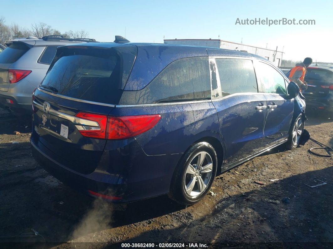 2020 Honda Odyssey Ex-l/ex-l W/navi   Res Blue vin: 5FNRL6H75LB073079