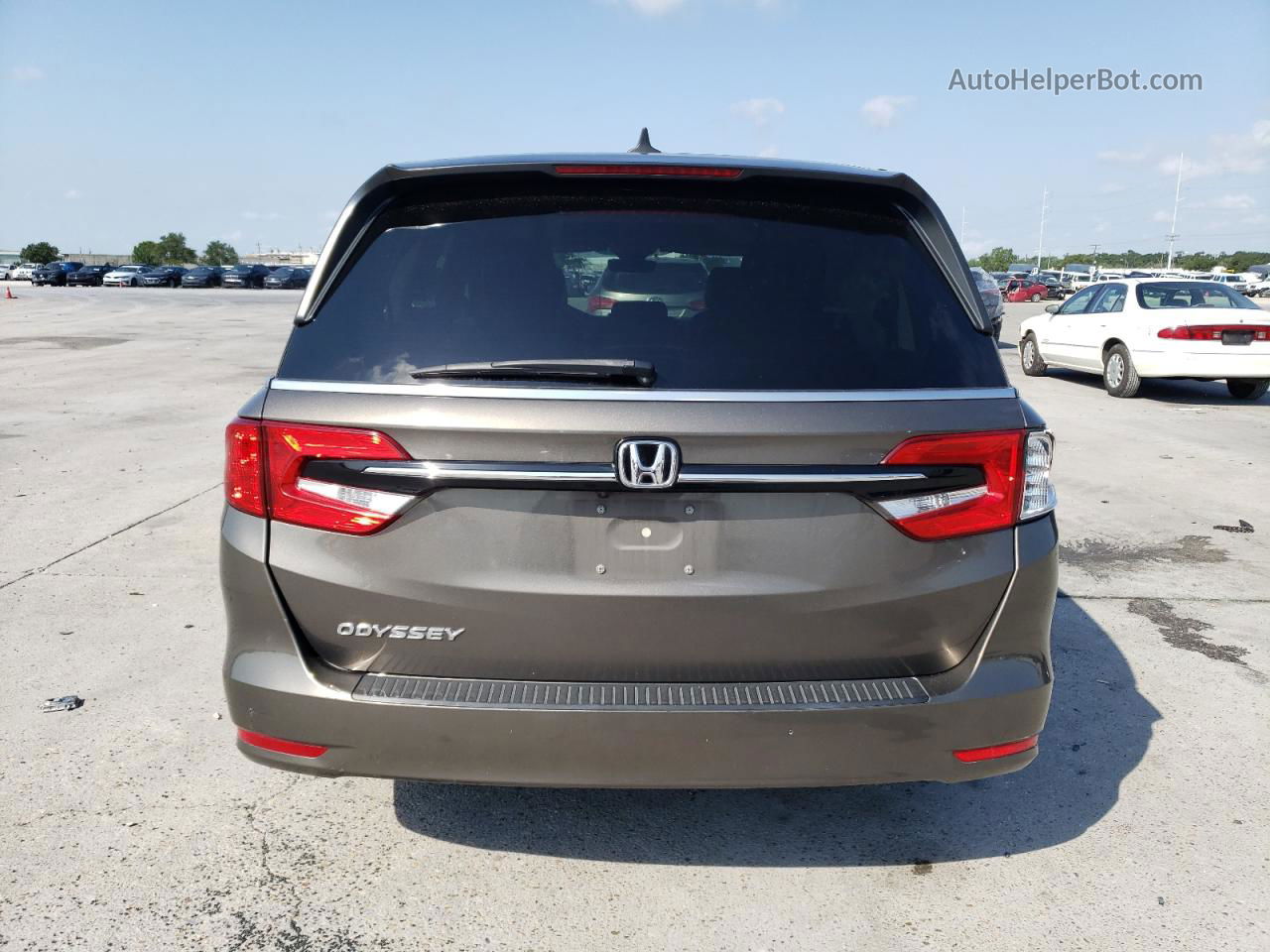 2021 Honda Odyssey Exl Brown vin: 5FNRL6H75MB001672