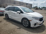 2021 Honda Odyssey Exl White vin: 5FNRL6H75MB012204