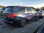 2021 Honda Odyssey Exl Blue vin: 5FNRL6H75MB020982