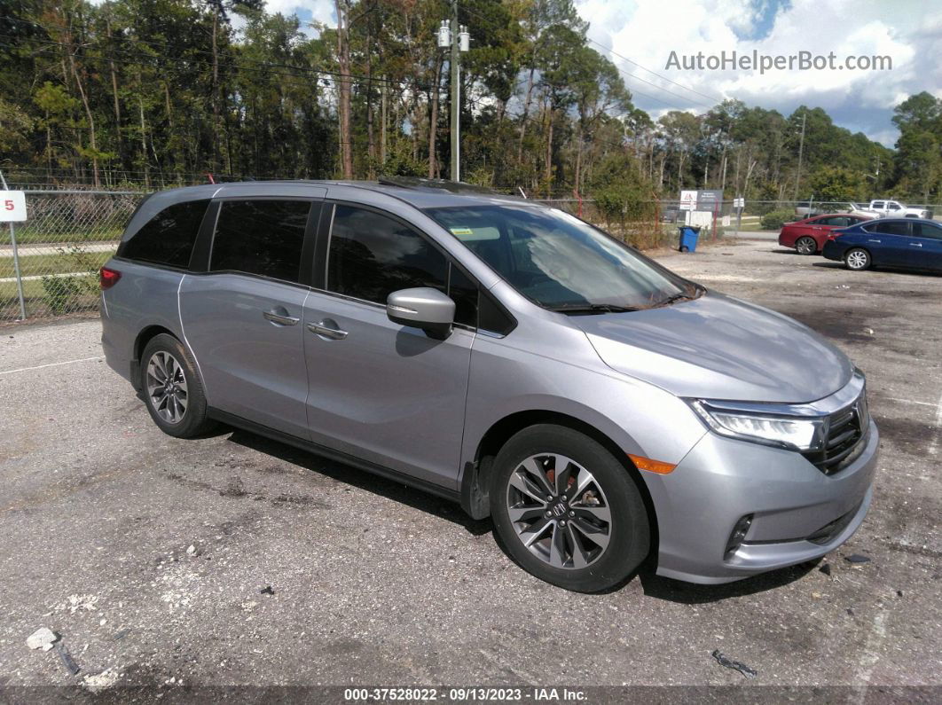 2021 Honda Odyssey Ex-l Silver vin: 5FNRL6H75MB024644