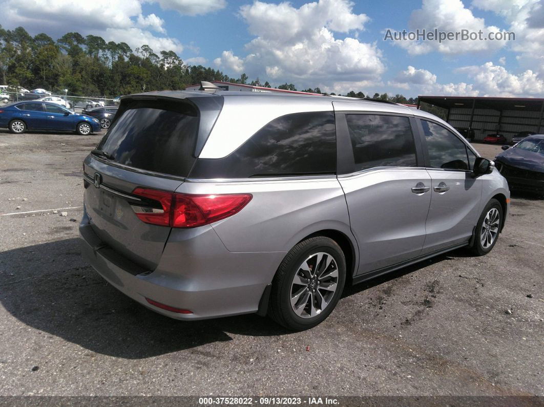 2021 Honda Odyssey Ex-l Silver vin: 5FNRL6H75MB024644