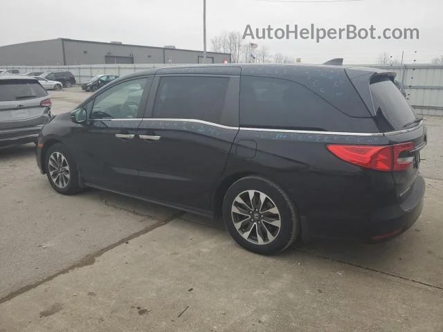 2021 Honda Odyssey Exl Black vin: 5FNRL6H75MB027317